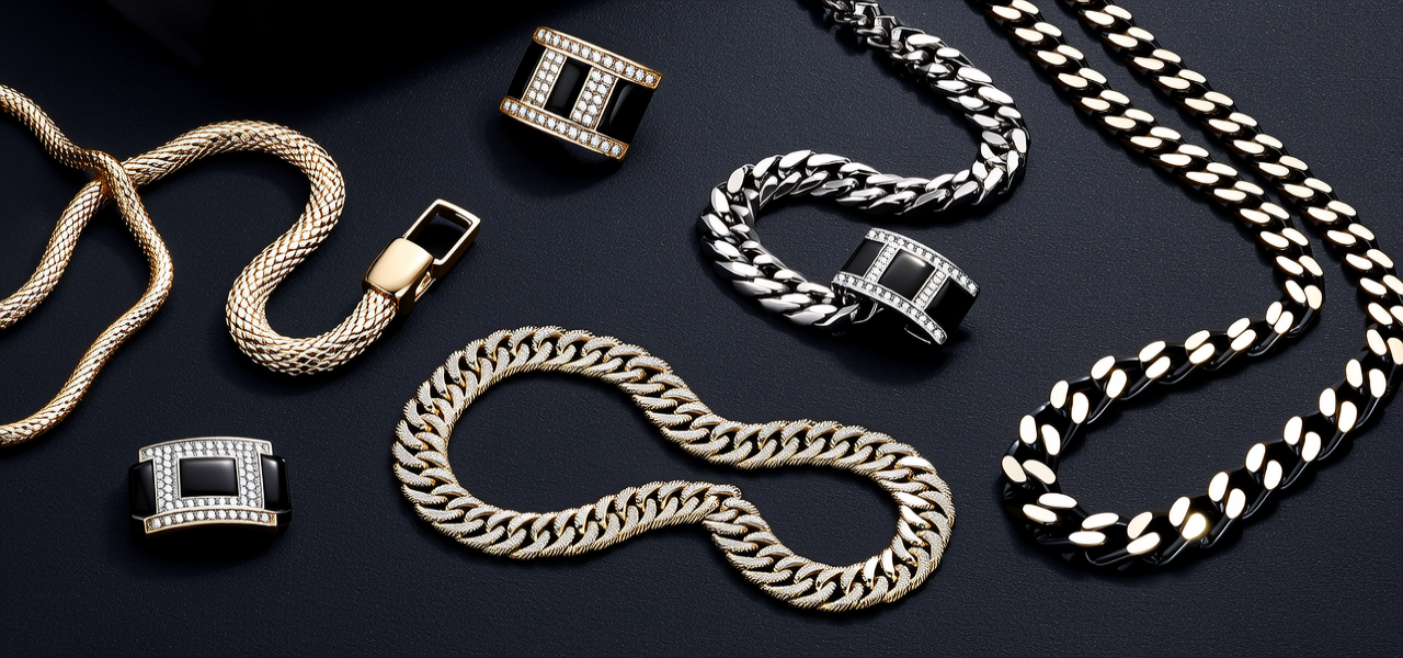 男款金项链图片大全